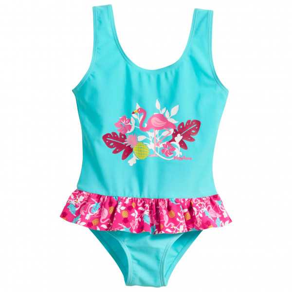 Playshoes - Kid's UV-Schutz Badeanzug Flamingo - Badeanzug Gr 86/92 türkis/rosa