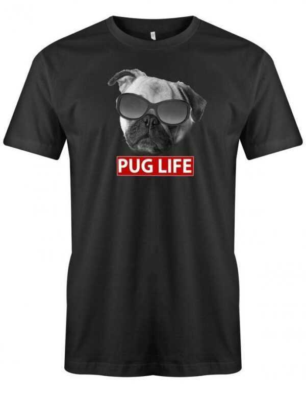 Pug Life - Mops Hundebesitzer Herren T-Shirt