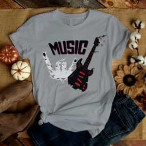 Rock & Roll Shirt, Metal Musik T-Shirt, Gitarre Party Liebhaber Tee, N Roll, Unisex T-Shirt