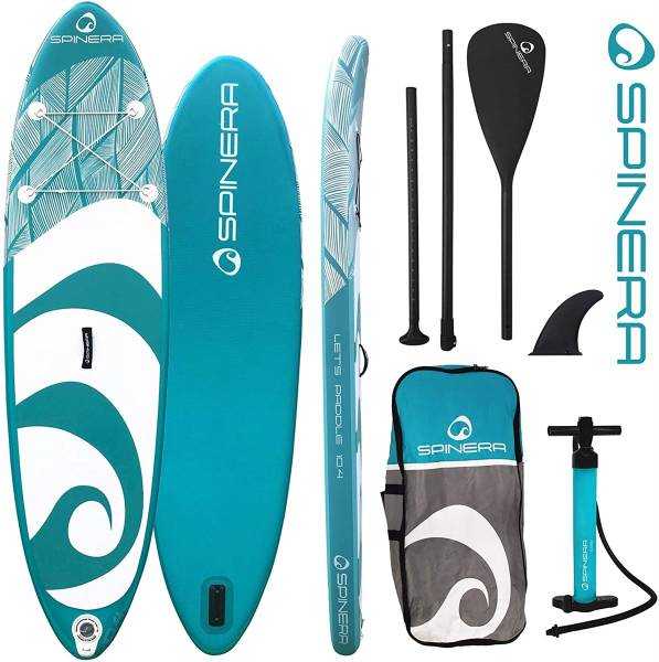 SPINERA Lets Paddle SUP 10.4 Supventure iSUP aufblasbar Surfboard, Stand Up P...