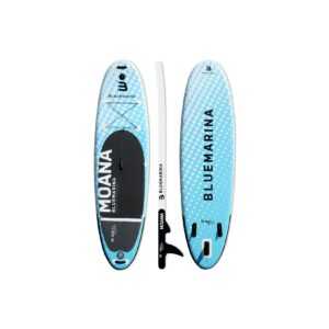 SUP Board MOANA - Stand Up Paddle aufblasbar Surfboard mit Paddel Pumpe Rucksack, versch Ausführungen