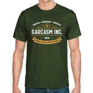 Sarcasm Inc. Sarkasmus Ironie Irony Böse Evil Teuflisch Sprüche Spruch Spaß Lustig Comedy Hohn Bosheit Fun Witzig Trend Humor Party T-Shirt