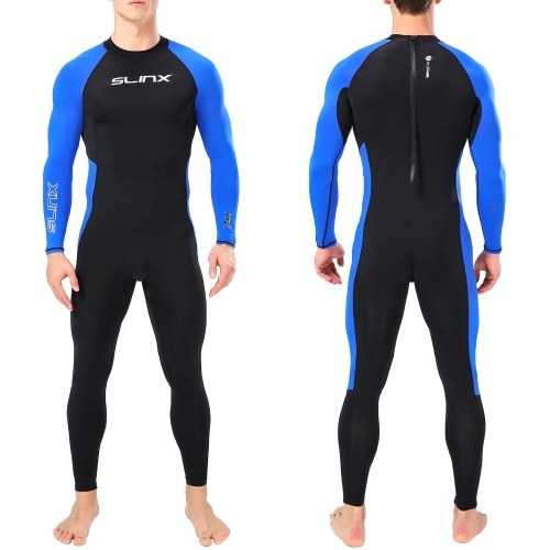 Schnelltrocknender Neoprenanzug UV-Schutz Einteiliger Badeanzug mit langen Ärmeln und langem Ärmel
