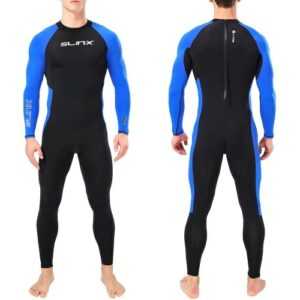 Schnelltrocknender Neoprenanzug UV-Schutz Einteiliger Badeanzug mit langen Ärmeln und langem Ärmel