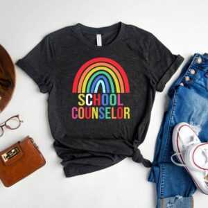 Schulrat T-Shirt, Geschenk Für Schulratgeber, Schulratgeber Geschenk, Ratgeber Regenbogen T-Shirt