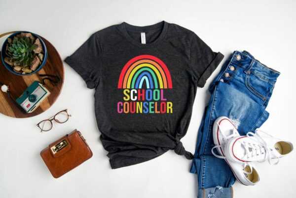 Schulrat T-Shirt, Geschenk Für Schulratgeber, Schulratgeber Geschenk, Ratgeber Regenbogen T-Shirt