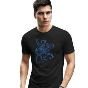 Shirt Mann Meer Tintenfisch Octopus T-Shirt