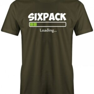 Sixpack Loading - Herren T-Shirt