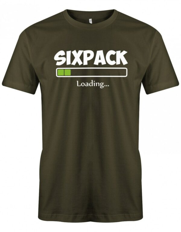 Sixpack Loading - Herren T-Shirt