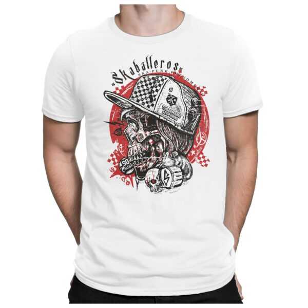 Skaballeros - Herren Fun T-Shirt Bedruckt Small Bis 4xl Papayana