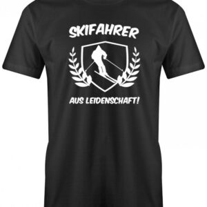Skifahrer Aus Leidenschaft - Herren T-Shirt