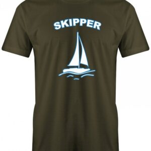 Skipper Segler - Segeln Herren T-Shirt