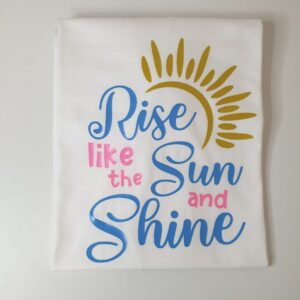 Sommer Hemd, Sonne Sommerhemd, Frauen T-Shirt, Strand Summer T-Shirt, Geschenk Für Sie, Rise Like The Sun & Shine