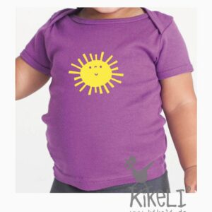 Sonne Bügelbild Kikeli - Zum Aufbügeln Auf T-Shirts Stoffapplikation Textilaufkleber Flockfolie Individuelles Diy T-Shirt