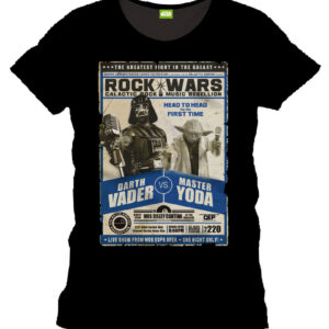 Star Wars T-Shirt Darth Vader vs. Yoda Krieg der Sterne Poster T-Shirt S