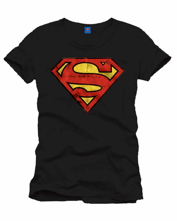 Superman T-Shirt Vintage Logo DC Comics Superhelden T-Shirt XL