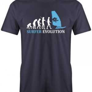 Surfer Evolution - Surfen Herren T-Shirt