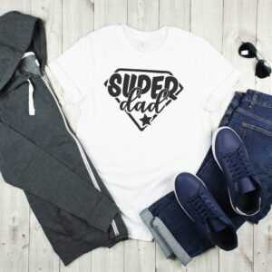 T-Shirt Dad Vatertag Superdad'"