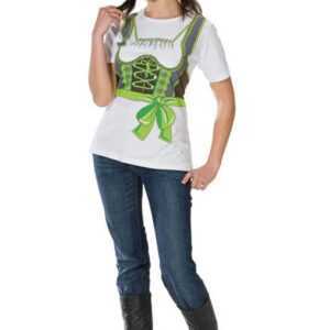 T-Shirt Dirndl grün Oktoberfest Kostüm kaufen S / 36