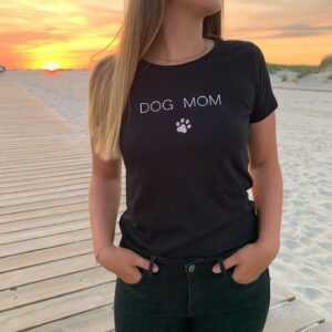 T-Shirt - Dog Mom/Dad/Geschenk Freundin Hundeliebhaber