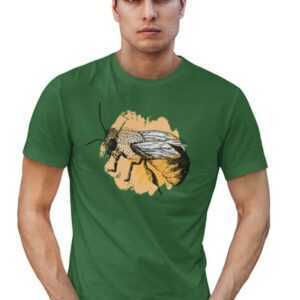 T-Shirt Herren Biene Männer Nature Tiere