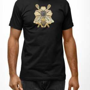 T-Shirt Herren Biene Motiv Natur Grafik Geschenk Mann Tshirt Tiere