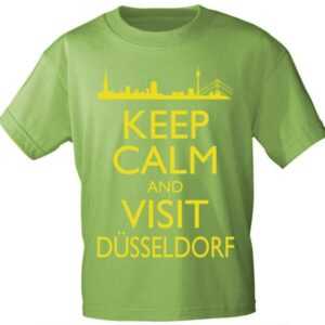 T-Shirt Keep Calm & Visit Düsseldorf 12913