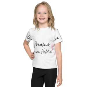 T-Shirt Mit Rundhalsausschnitt Für Kinder, Mama-Shirt, Tshirt, T-Shirt, Mädchen Shirt, Mama
