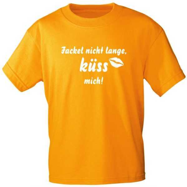 T-Shirt S-xxl Küss Mich in 2 Farben