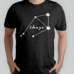 T-Shirt - Waage, Sternzeichen Shirt, Kreativ Und Aufgeschlossen, Geburtsdatum 24.9. 23.10., Geschenk Zum Geburtstag