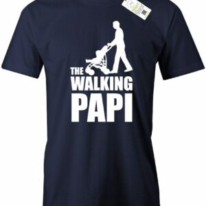The Walking Papi - Papa Herren T-Shirt