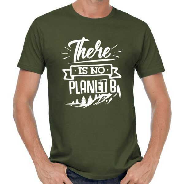 There Is No Planet B #fridaysforfuture Bewegung Freitagsdemo Schulstreik Earth Erde Sprüche Spruch Co2 Quote Umwelt Öko Eco Clean T-Shirt