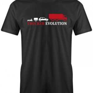 Trucker Evolution - Lkw Herren T-Shirt