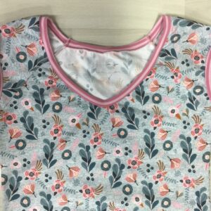 Tshirt, T-Shirt Mit Schönem Blumenprint, Auch Als Kleid