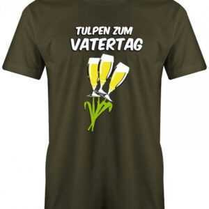 Tulpen Zum Vatertag - Herren T-Shirt