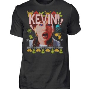 Ugly Christmas T-Shirt Sweater Kevin Allein Zuhause Shirt Weihnachten Xmas T-Shirt Weihnachts Outfit Geschenk Zu
