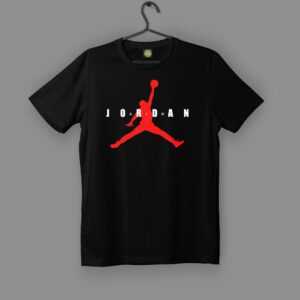 Unisex Air Jordan T-Shirt, Jumpman Schwarz Und Weiß T-Shirt