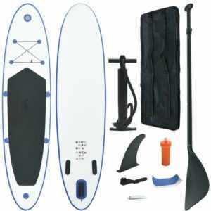 Vidaxl - Stand Up Paddle Surfboard SUP Aufblasbar Blau und Weiß - Blau