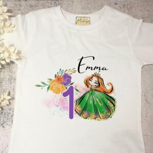 Viele Designs Prinzessin Ritter | Geburtstagsshirt T-Shirt Erster Zweiter Dritter Geburtstag Birthday Boy Girl Langarmshirt Personalisiert