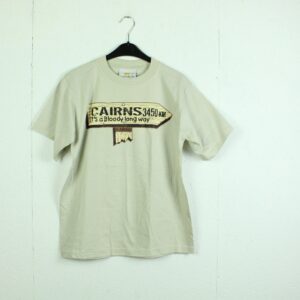 Vintage Australia Cairns 90S T-Shirt, Size S, Souvenir T-Shirt, Clothing, Print, Illustration | Kk/21/03/240