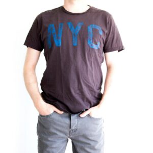 Vintage Junk Food T-Shirt, Nyc Print Herren Vatertag Unisex New York City T-Shirt