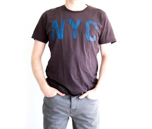 Vintage Junk Food T-Shirt, Nyc Print Herren Vatertag Unisex New York City T-Shirt