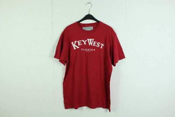 Vintage Key West Florida 90S T-Shirt, Size L, Souvenir T-Shirt, Clothing, Print, Illustration | Kk/21/03/074