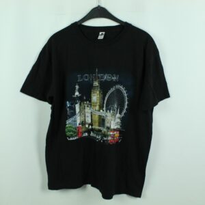 Vintage London 90S T-Shirt, Size L, Clothing, T-Shirt, Print, London, Big Ben | Kk/20/08/331