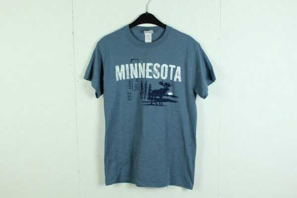 Vintage Minnesota 90S T-Shirt, Size S, Souvenir T-Shirt, Clothing, Print, Illustration | Kk/21/03/150