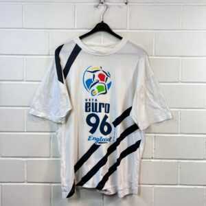 Vintage Size L 1994 Uefa Tm Euro 96 England T-Shirt 90S
