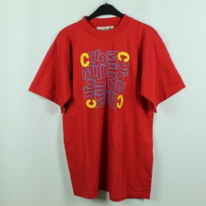 Vintage Typography 90S T-Shirt, Size L, Clothing, T-Shirt, Print, | Kk/20/08/415