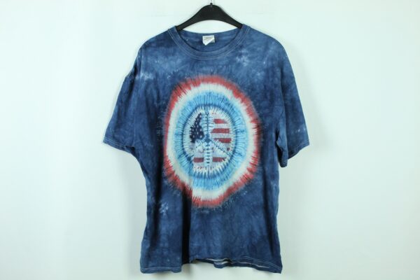Vintage Usa Peace Tie-Dye T-Shirt, Tie Dye, Size Xl, 90S Clothing, Batik, Usa, T-Shirt | Kk/20/03/288