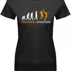Volleyball Evolution - Volleyballer Damen T-Shirt