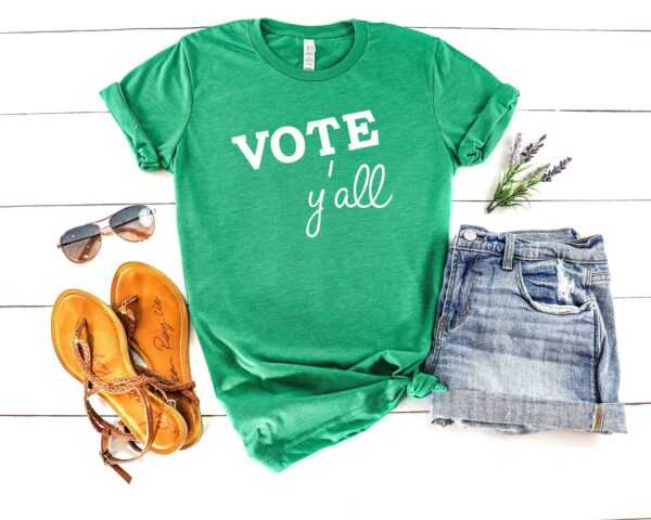 Vote Y'all T-Shirt | 2020 Wahl Shirt Abstimmungsshirt Damen-Wahlhemd Wahlbekleidung Unisex Votum Shi